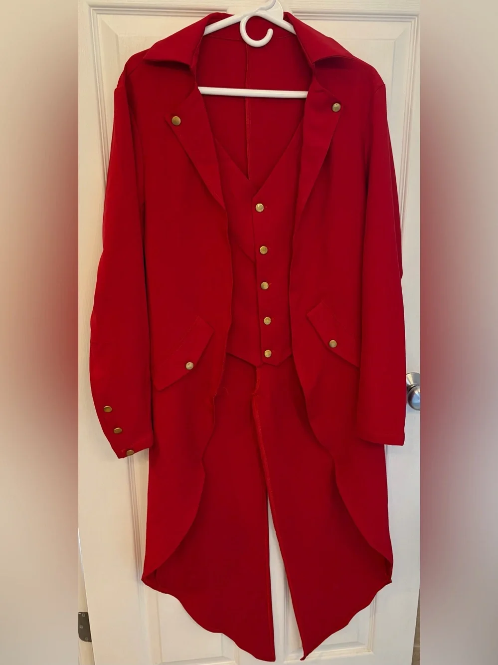 Tuxedo Jacket Tails with Vest Men’s Small